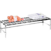 Nexel® Poly-Z-Brite® Stationary Dunnage Rack 24"W x 18"D x 14"H