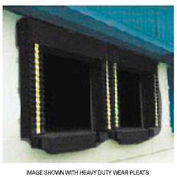 Chalfant Black Dock Door Seal Model 130 Heavy Duty 40 Ounce 8'W x 9'H