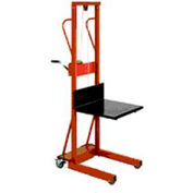 Plateforme élévatrice compacte Wesco® d'une capacité de 260152 500 lb