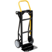 Harper™ PJD2223A Ultra Lite Nylon 2-in-1 Convertible Hand Truck Semi-Pneumatic Wheels