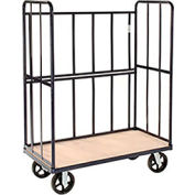 Global Industrial® 3 Side Steel Bulk Truck, 1200 lb. Capacité, 60"L x 30"L x 61"H