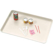MFG Fibre de verre 26 x 18 Composants & Plateau de service alimentaire, Blanc cassé, qté par paquet : 12
