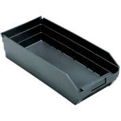 Recycled Nesting Storage Shelf Bin QSB108BR 8-3/8"W x 17-7/8"D x 4"H, qté par paquet : 10