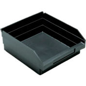 Recycled Nesting Storage Shelf Bin QSB109BR 11-1/8"W x 11-5/8"D x 4"H - Pkg Qty 8