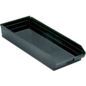 Recycled Nesting Storage Shelf Bin QSB116BR 11-1/8"W x 23-5/8"D x 4"H - Pkg Qty 6
