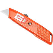Retractable Ergo-Grip Box Cutter With 3 Blades - Pkg Qty 10