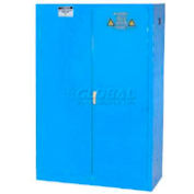Justrite Acid Corrosive 45 Gallon Cabinet Manual 2 Door Vertical Storage