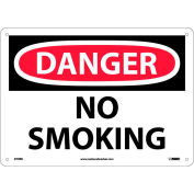 La signalisation de sécurité - Danger non fumeur - rigide en plastique 10" H X 14" W
