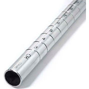 Nexel® P6C Chrome Post 6"H - 4 Pack