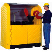 Ultra Hard Top P2 Plus® 2 tambour plein air unité de confinement verrouillage 9612 - sans grever