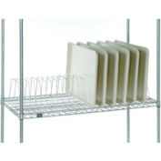 Tray Drying Rack 12"L x24"D x 8-1/2"H Poly-Z-Brite®