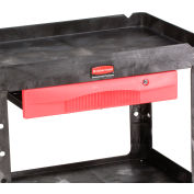 Rubbermaid® Locking Steel Drawer pour bac en plastique Shelf Cart, 25 « L x 17 " L x 4 " H