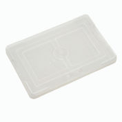 Global Industrial Lid for Plastic Dividable Grid Container, 16-1/2"L x 10-7/8"W Clear - Pkg Qty 4