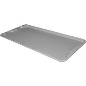 Molded Fiberglass Toteline Nest and Stack Lid 780118 -42-1/2" x 20", Pkg Qty 5, Gray - Pkg Qty 5