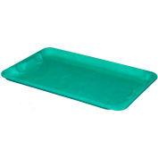 Molded Fiberglass Toteline Nest and Stack Lid 780418 - 20-1/2" x 12-7/8", Pkg Qty 10, Green - Pkg Qty 10