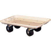Molded Fiberglass Toteline Dolly 780238 for 17-7/8" x10"-5/8" x 5" Tote, White