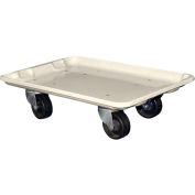 Molded Fiberglass Toteline Dolly 780338 for 19-3/4" x 12-1/2" x 6" Tote, White