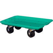 Molded Fiberglass Toteline Dolly 780238 for 17-7/8" x10"-5/8" x 5" Tote, Green