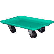 Molded Fiberglass Toteline Dolly 780438 for 20-1/2" x 12-7/8" x 8" Tote, Green