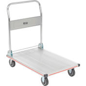 Global Industrial™ Folding Aluminum Platform Truck 36 x 24 600 Lb. Capacité