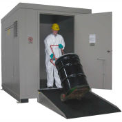 Outdoor Hazardous Chemical Storage Building - 12 Drum