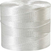 Global Industrial Polypropylene Tying Twine, 1 Ply, 10500'L, 110 Lbs., White