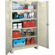 Lyon Heavy Duty PP1120 armoire de stockage - 48 x 24 x 82 - mastic