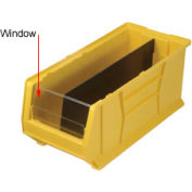 Quantum Clear Window WUS954/974 For Hulk Bins QUS954, QUS964, 16-1/2 x 23-7/8 x 11, Price Each