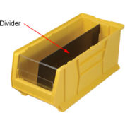 Quantum Divider DUS954 For Hulk Stacking Bins QUS954, QUS964, 16-1/2 x 23-7/8 x 11, Price Pkg of 6