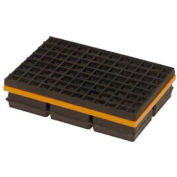 Mason Industries WMSW6X6 Pad de Super W - néoprène et des tapis en acier avec Friction Pad 6 "X 6" X 1 1/4"