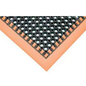 Apache Mills Safety TruTred Drainage Mat 7/8" Thick 2' x 3' Black/Orange