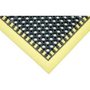 Apache Mills Safety TruTred Drainage Mat 7/8" Thick 2' x 3' Black/Yellow