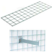 Global Industrial™ 48 "X12" Wire Shelves With Brackets Package Of 2 Global Industrial™ 10"X11" Wire Shelves With Brackets Package Of 12 Global Industrial