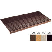 Vinyl Tread Rib Pattern 42"W Brown - Pkg Qty 4