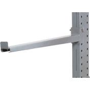 Cantilever bras droite avec 2" Lip (3000-5000 Series), 48 « L, capacité de 3000 Lbs