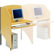 Interion® Privacy étude Carrel, le module Carrel, teck