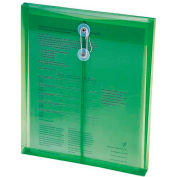Smead Ultracolor Extensible Poly String Tie Envelopes, Top Load, 8-1/2"L x 11"H, Vert, 5/Pack