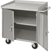 Global Industrial™ Mobile Service Cabinet Bench, 48"W x 26"D