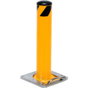 Une borne en acier amovible avec bouchon amovible 24" H x 5-1/2 » ø Bollard