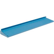 Global Industrial 249193BL Upper Shelf For Bench Uprights, Steel, 60"W x 12"D, Blue