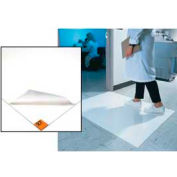 Wearwell® Clean Room Mat 2' x 3,75' Blanc, qté par paquet : 4