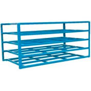 5 Shelf Horizontal Sheet Rack, 10000 Lb. Capacity, Blue