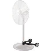 Global Industrial™ Fan Dolly pour ventilateurs de piédestal dia. 1-1/2 » à 2-1/4 »
