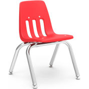 Virco® 9012 Classic Series™ Classroom Chair - Red Vented Back - Pkg Qty 4