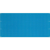 Global Industrial™ Panneau pegboard en acier 36 x 19, Bleu