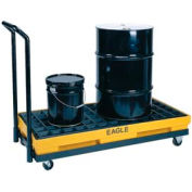 Eagle 1637 Spill Control Cart - Mobile Spill Control Platform - 2000 Lb. Capacity