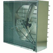 TPI 48 Cabinet Exhaust Fan With Shutters CBT-48B 1 HP 21500 CFM 1 PH