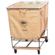 Dandux White Canvas Elevated Basket Bulk Truck 400130C02 2 Bushel Capacity