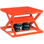 PrestoLifts™ Air Bag Pneumatic Scissor Lift Table AX20-4848 2000 Lb. Cap.