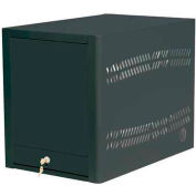 Datum Laptop Depot Storage and Charging Cabinet, 5-Device Capacity, Black